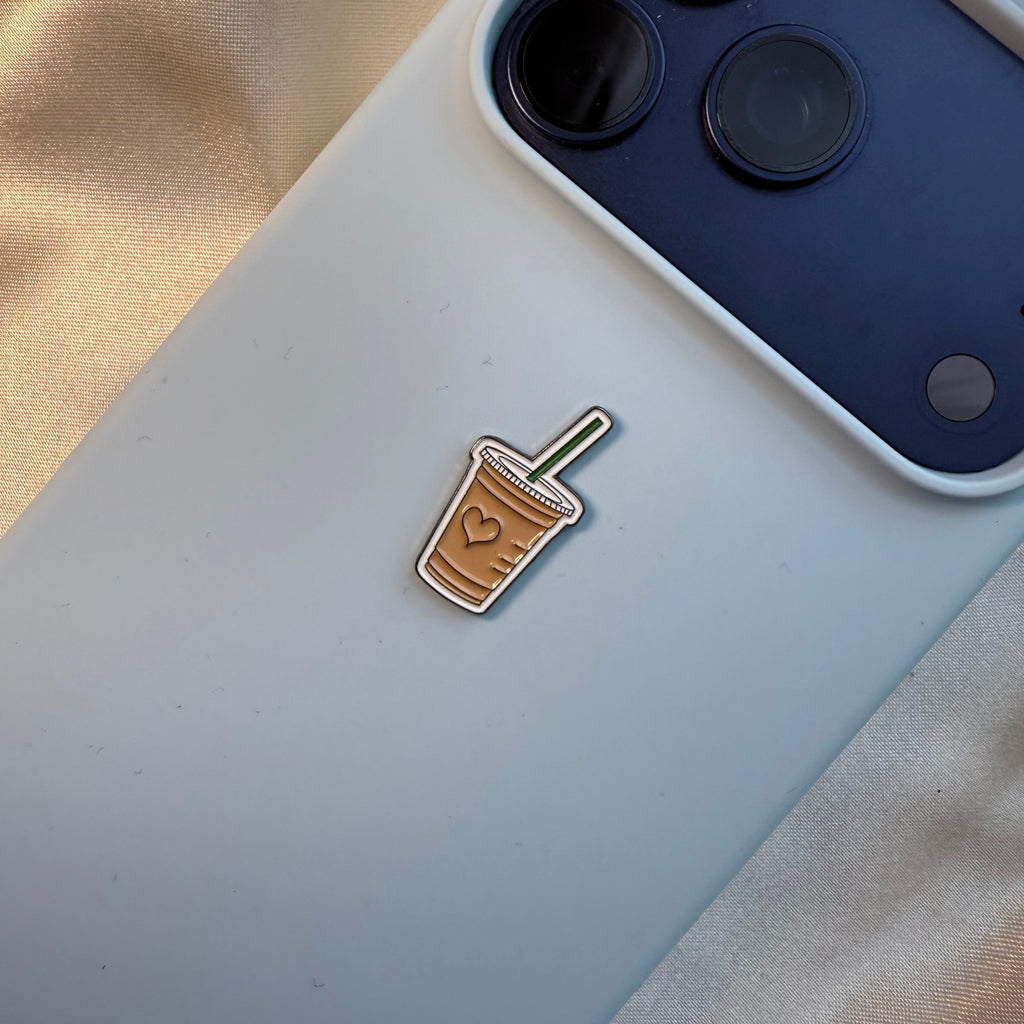 Coffee Cup - Metal Phone Sticker - CELLAIRÉE