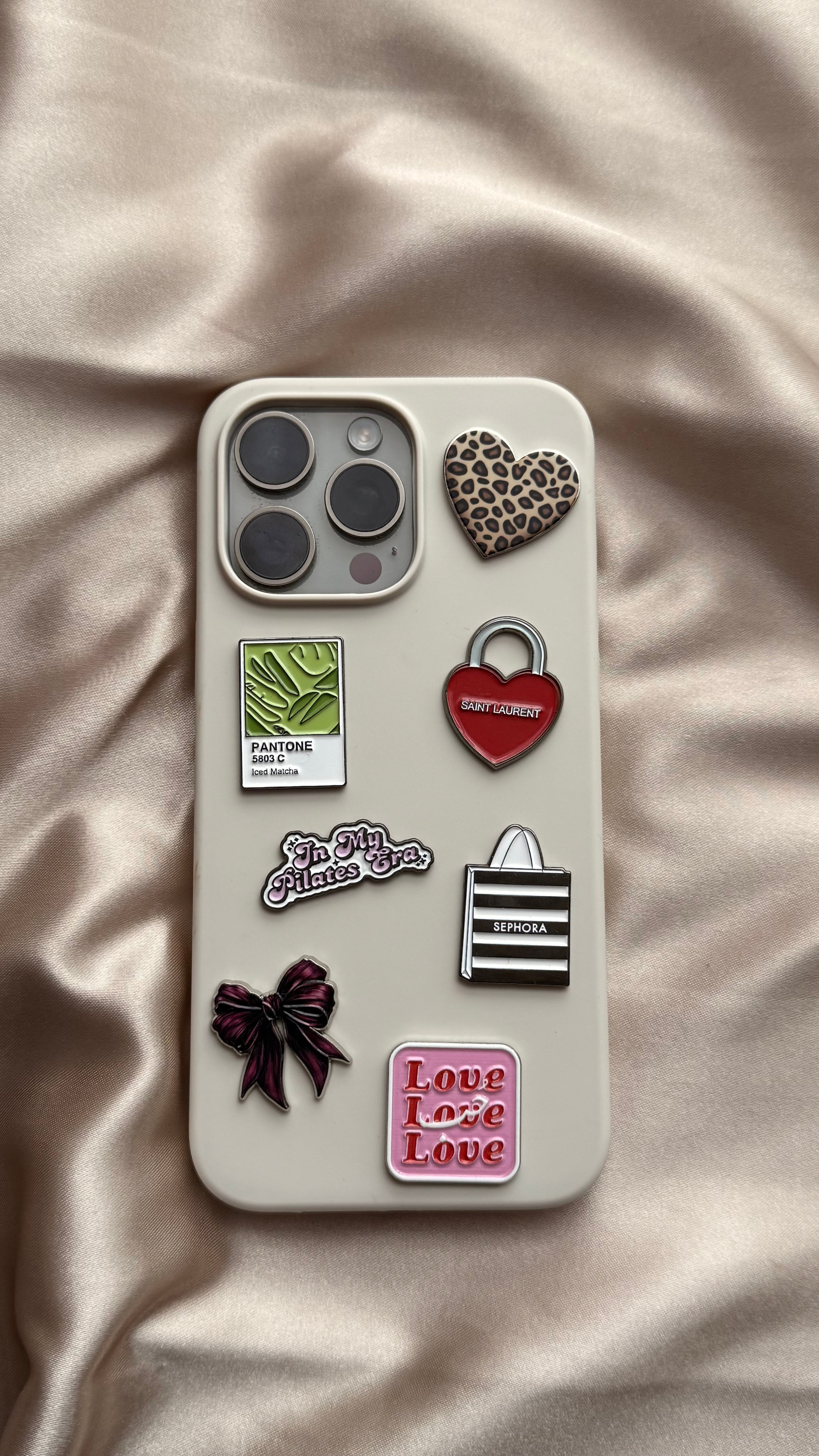 Heart Lock - Metal Phone Sticker - CELLAIRÉE