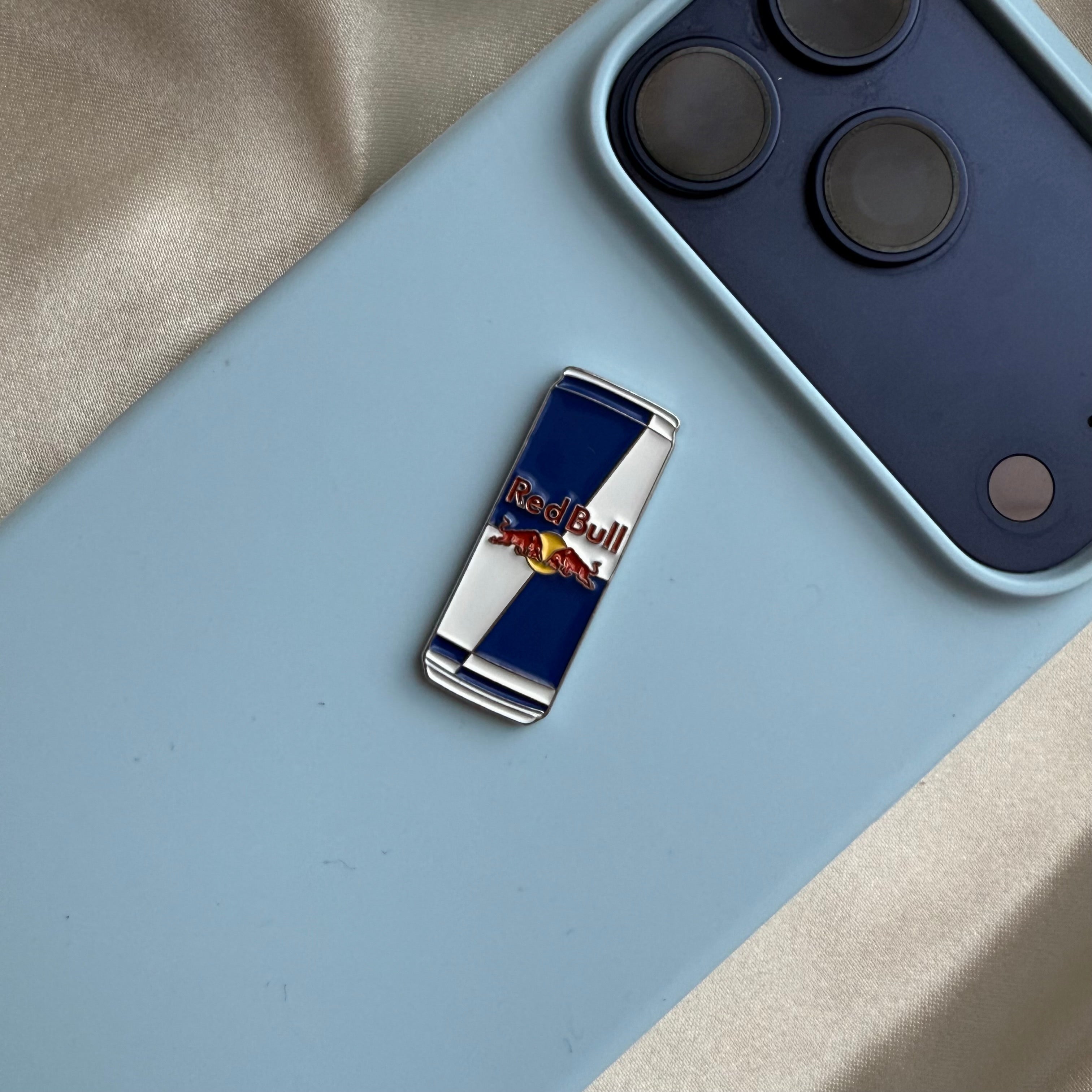 Blue Drink - Metal Phone Sticker - CELLAIRÉE