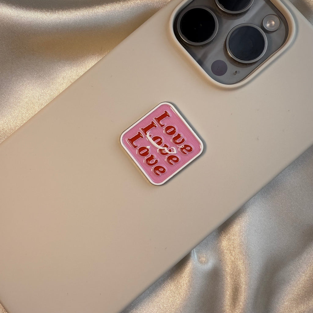 Arabic ‘Love’ - Metal Phone Sticker - CELLAIRÉE