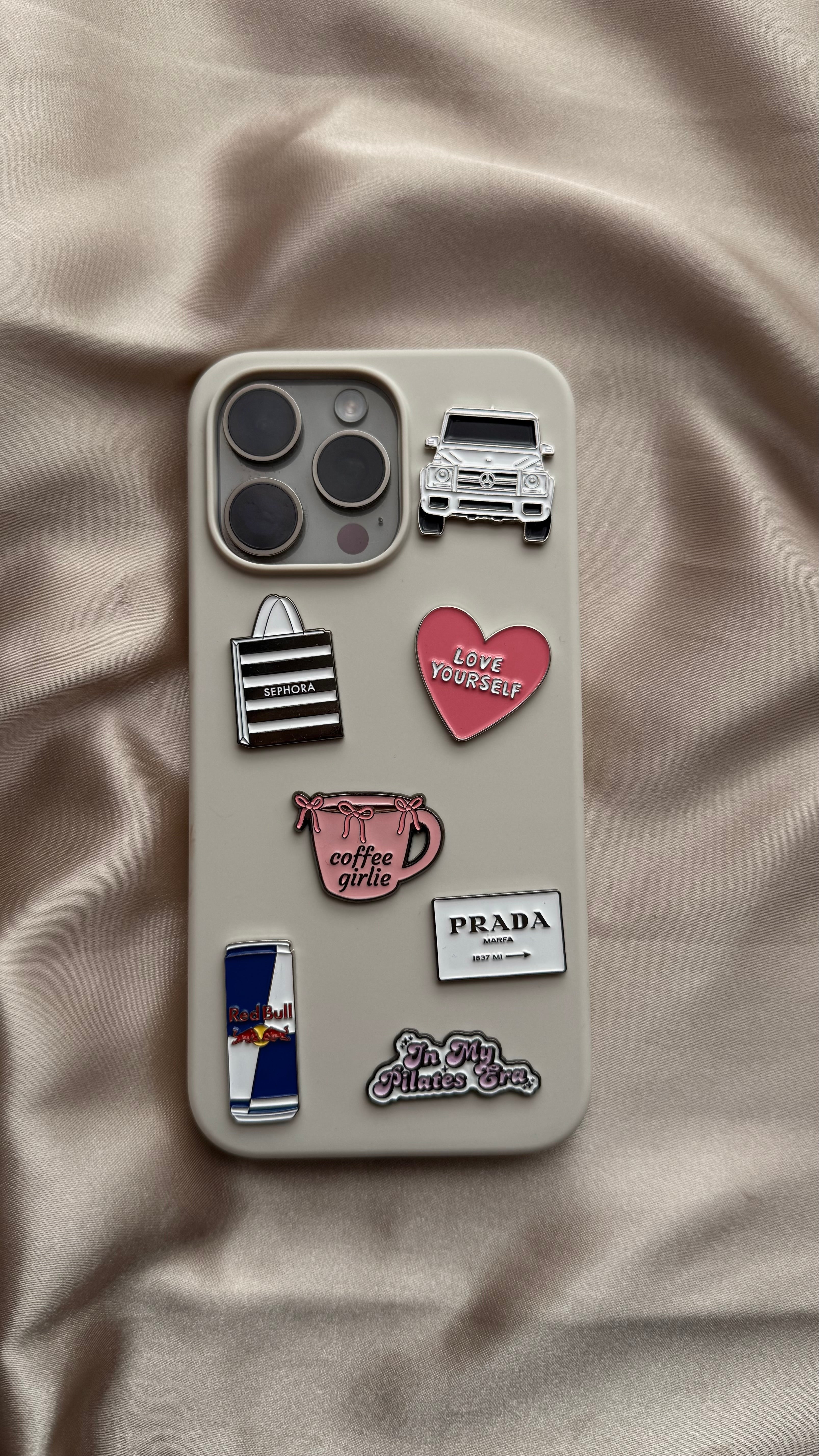 Blue Drink - Metal Phone Sticker - CELLAIRÉE