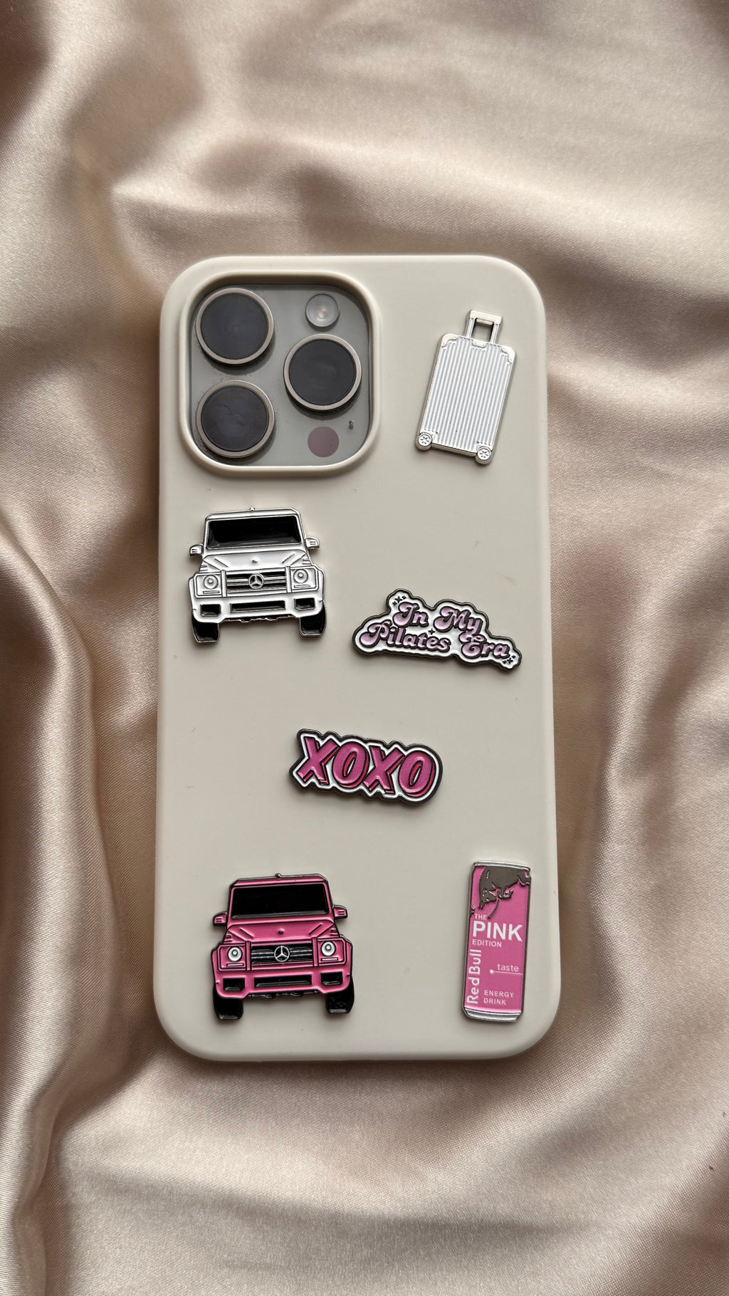 Pink Drink - Metal Phone Sticker - CELLAIRÉE